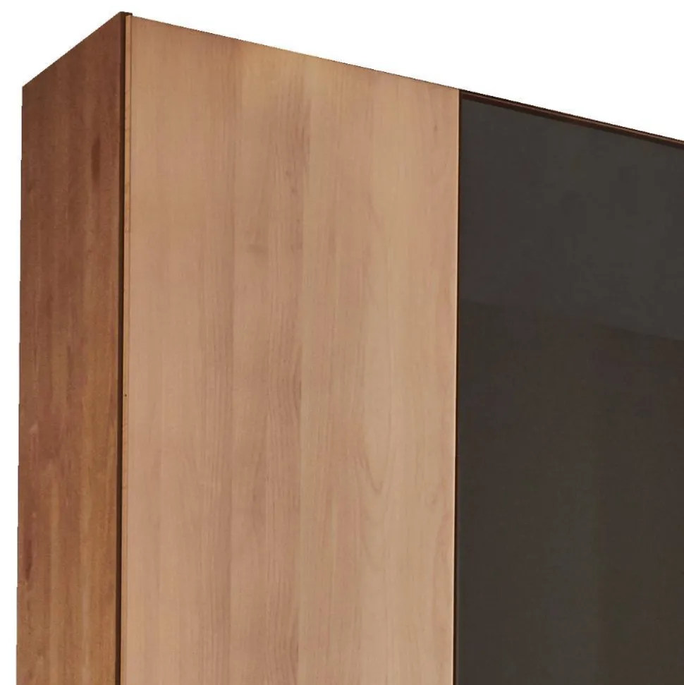 5-türiger Schlafzimmer-Schrank in Erle teilmassiv - Hung