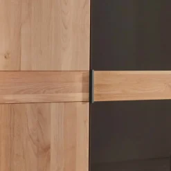 5-türiger Schlafzimmer-Schrank in Erle teilmassiv - Hung