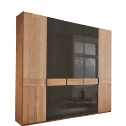 5-türiger Schlafzimmer-Schrank in Erle teilmassiv - Hung