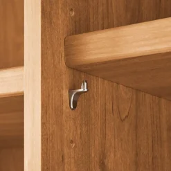 5-türiger Schlafzimmer-Schrank in Erle teilmassiv - Hung