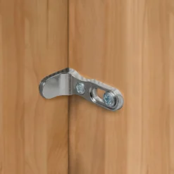 5-türiger Schlafzimmer-Schrank in Erle teilmassiv - Hung