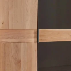 6-türiger Schlafzimmerschrank mit Glas - Hung