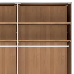 6-türiger Schlafzimmerschrank in Erle teilmassiv - Dilacco