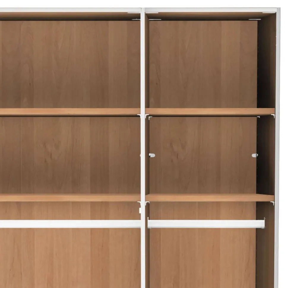 3-türiger Schlafzimmerschrank in Erle - Dilacco