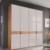 4-türiger Schlafzimmer-Schrank teilmassiv - Dilacco