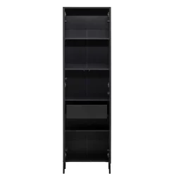2-türiger Schrank in Schwarz - Gelvins