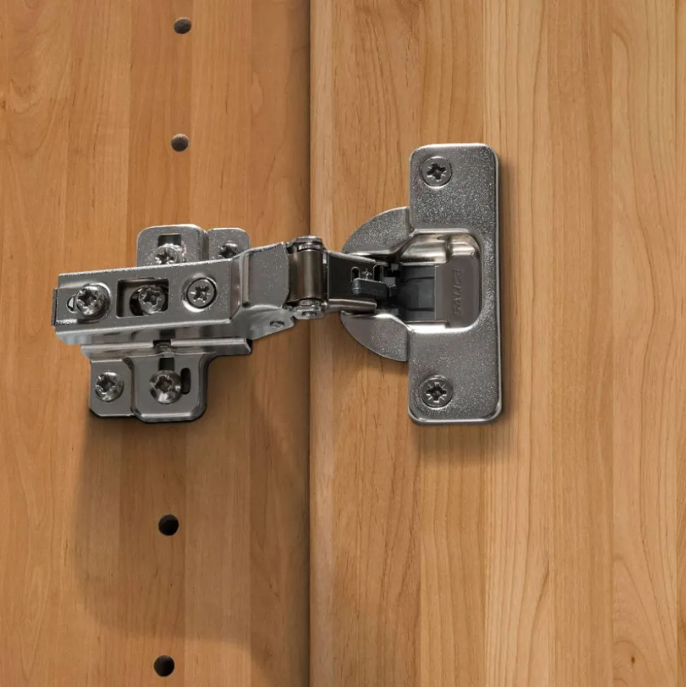 6-türiger Schrank mit Glas Dunkelbraun - Hung