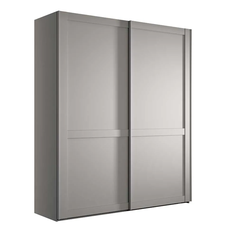 2-türiger Schwebetürenschrank mit Metallgriffen - Ridonna