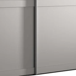 2-türiger Schwebetürenschrank mit Metallgriffen - Ridonna