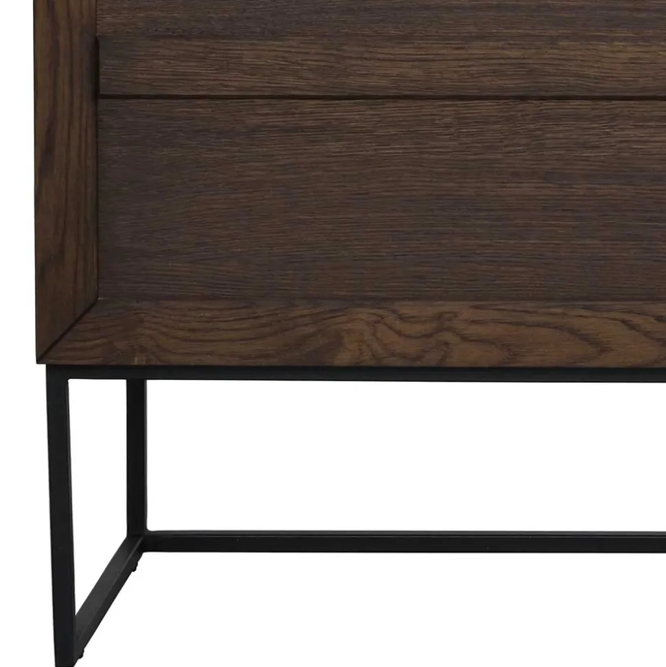 2-türiges Sideboard in Eiche Braun - Ekorena