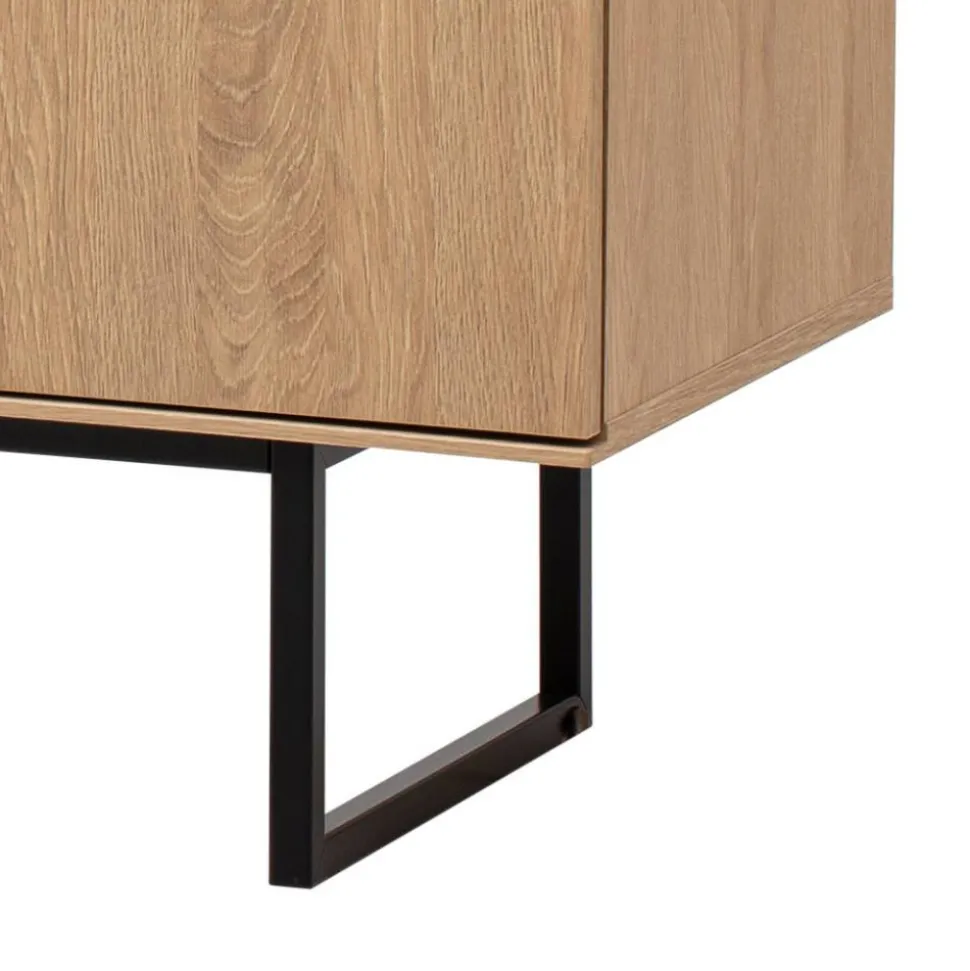 3-türiges Sideboard in Eiche Stone - Jaskin