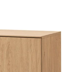 4-türiges Sideboard in Eiche Stone - Jaskin
