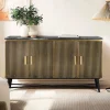 4-türiges Sideboard mit Marmor Platte - Hayato