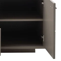 TV Anbauwand Möbel in Grau - Teorina (dreiteilig)