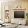 TV Board & Vitrinenschrank & Hängeboard Set - Racelyn (dreiteilig)