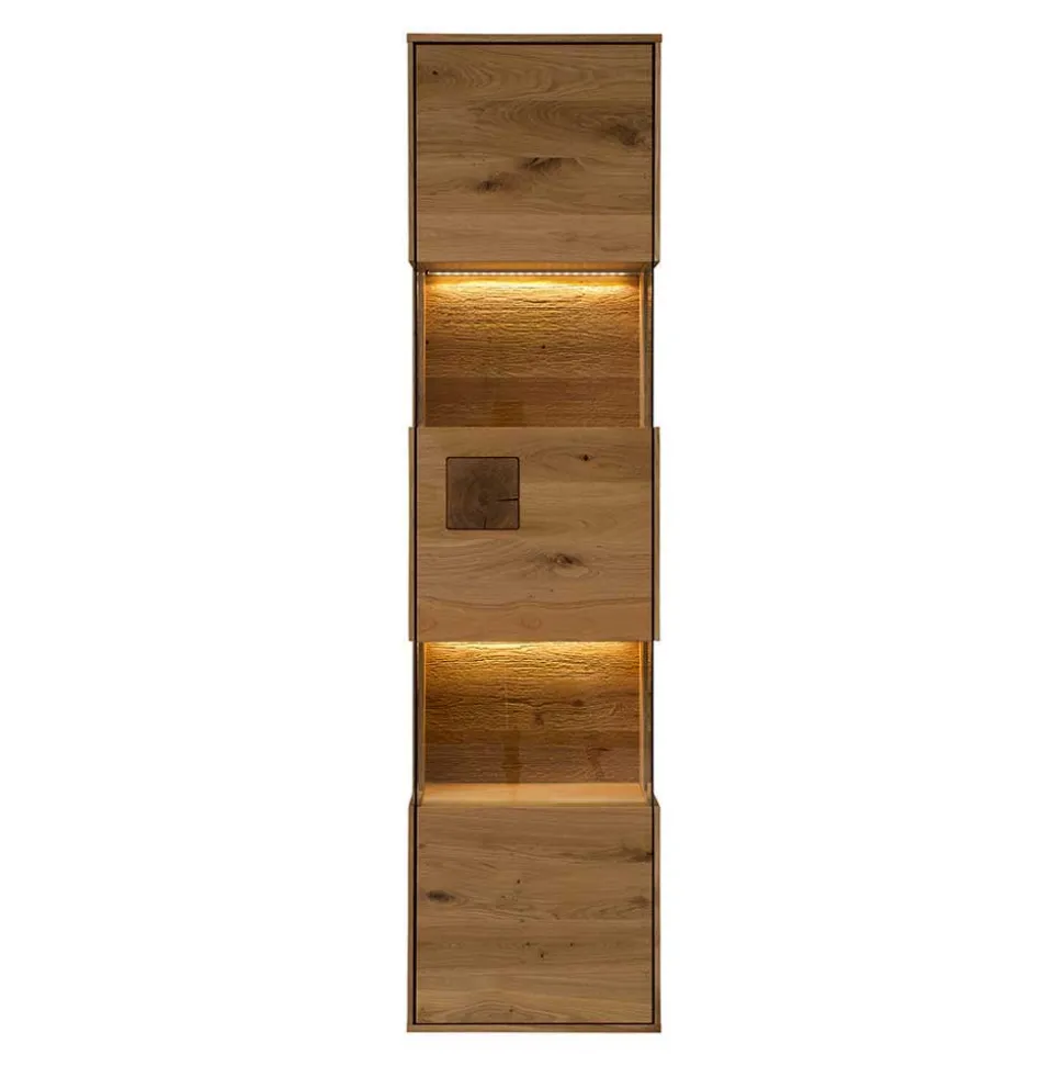 TV Board & Wandboard & Vitrine Set - Millena (dreiteilig)