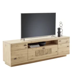 TV Board aus hellem Asteiche Massivholz - Losiamos