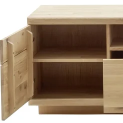 TV Board aus hellem Asteiche Massivholz - Losiamos