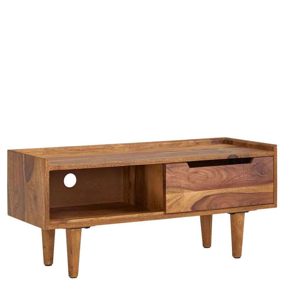 TV Board aus Sheesham Holz lackiert - Placer