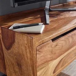 TV Board aus Sheesham Holz lackiert - Placer