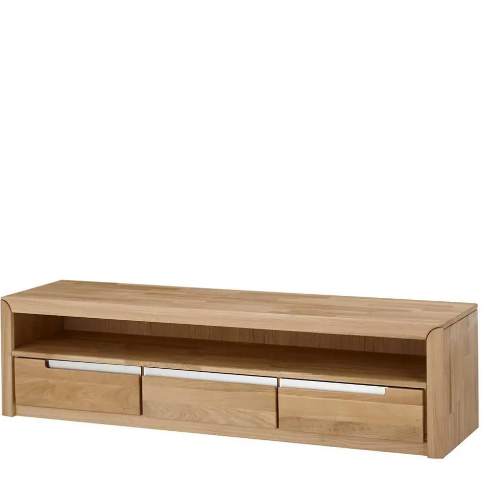 TV Board Croconia aus Wildeiche Massivholz