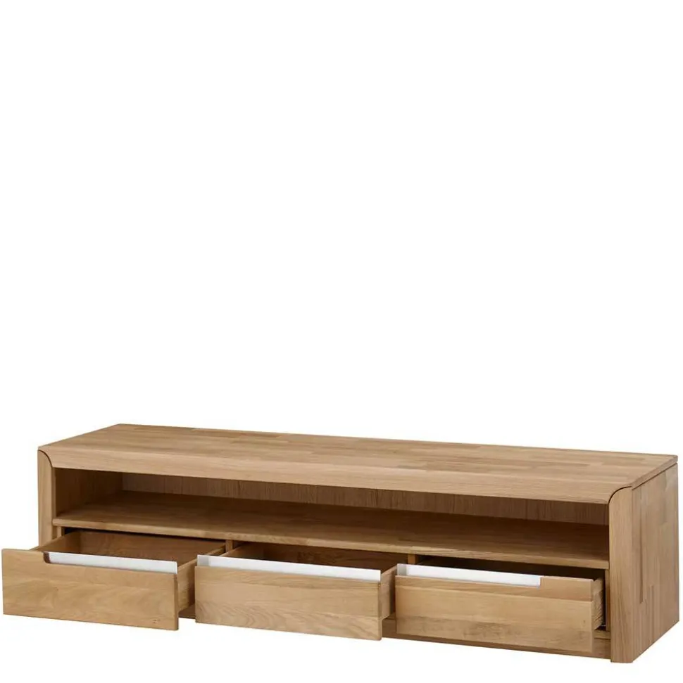 TV Board Croconia aus Wildeiche Massivholz