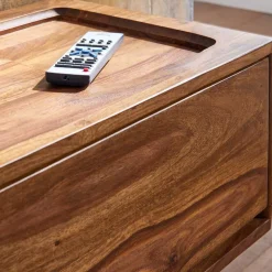 TV Board für die Wandmontage aus Massivholz - Vanskupa
