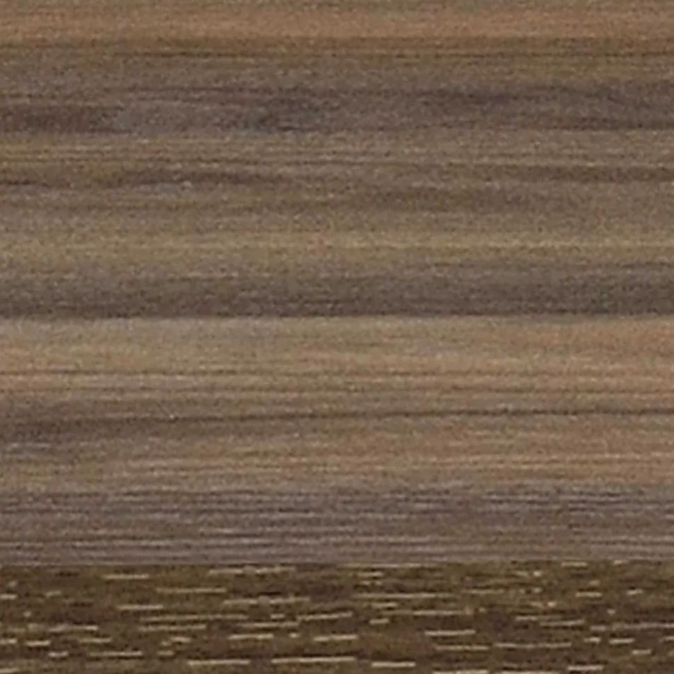 TV Board in Walnuss Optik und Schwarz - Uzyna