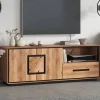TV Board mit Hirnholz Applikation - Shipper