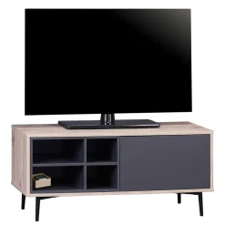 TV Board mit Tür und vier Fächern - Travolda