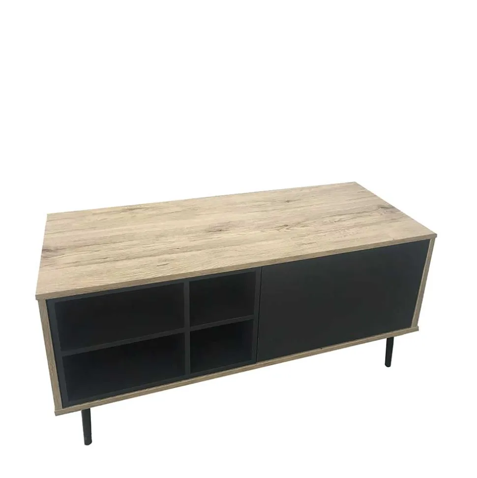 TV Board mit Tür und vier Fächern - Travolda