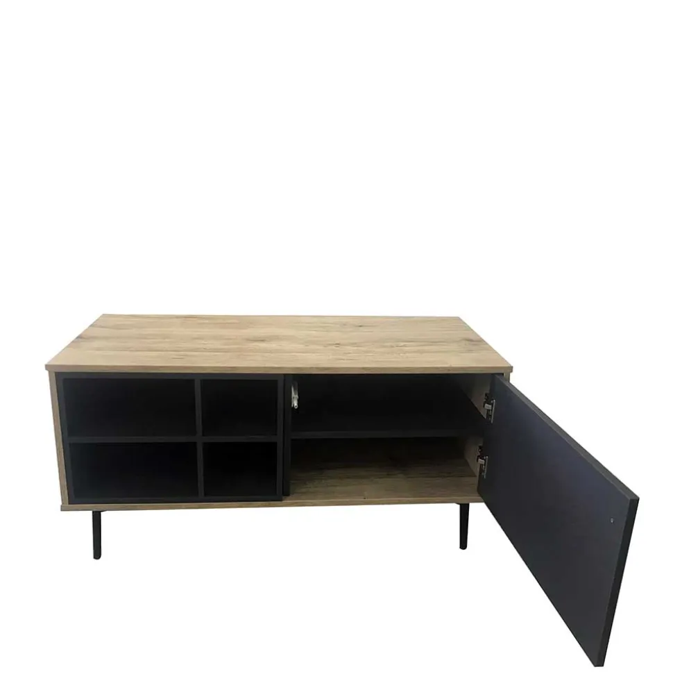 TV Board mit Tür und vier Fächern - Travolda