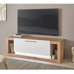 TV Board mit zwei offenen Fächern - Adejano