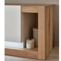 TV Board mit zwei offenen Fächern - Adejano