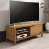 TV Element mit zwei Fächern und Tür - Laida