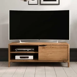 TV Element mit zwei Fächern und Tür - Laida