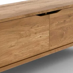 TV Lowboard aus Wildeiche Massivholz - Laida