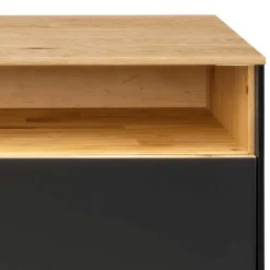 TV Lowboard aus Wildeiche massiv mit LED - Viligrana