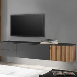 TV Lowboard für die Wandmontage modern - Cruzca