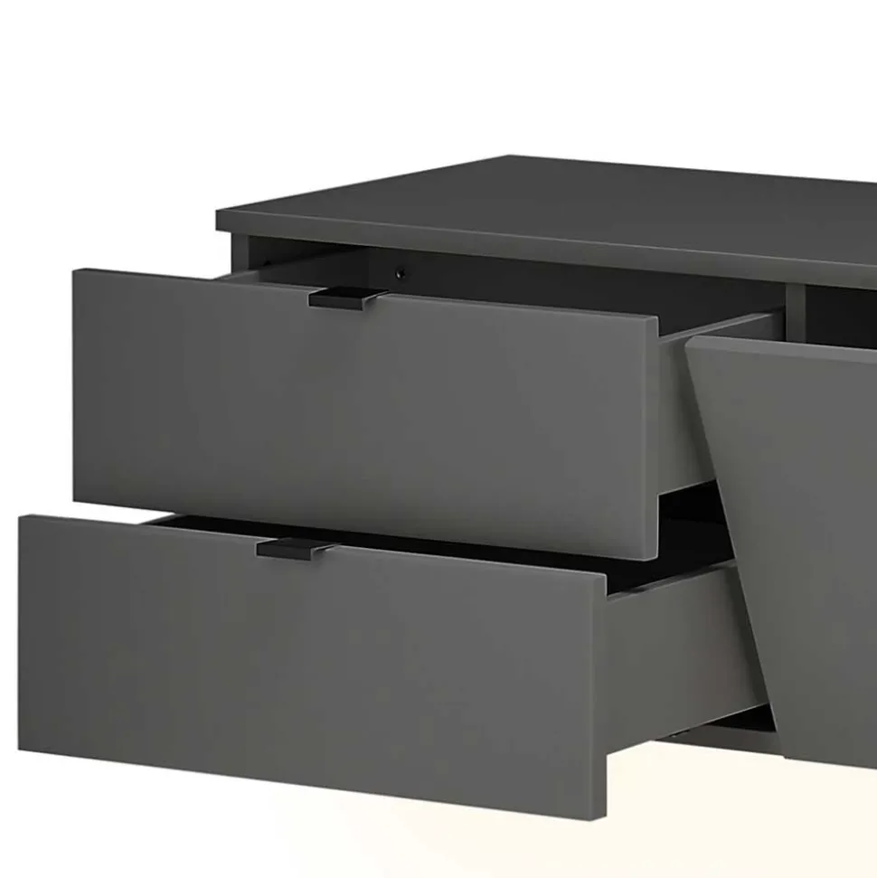 TV Lowboard für die Wandmontage modern - Cruzca