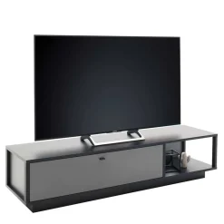TV Lowboard in Grau & Anthrazit - Ridona