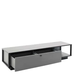 TV Lowboard in Grau & Anthrazit - Ridona