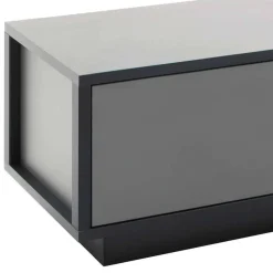 TV Lowboard in Grau & Anthrazit - Ridona