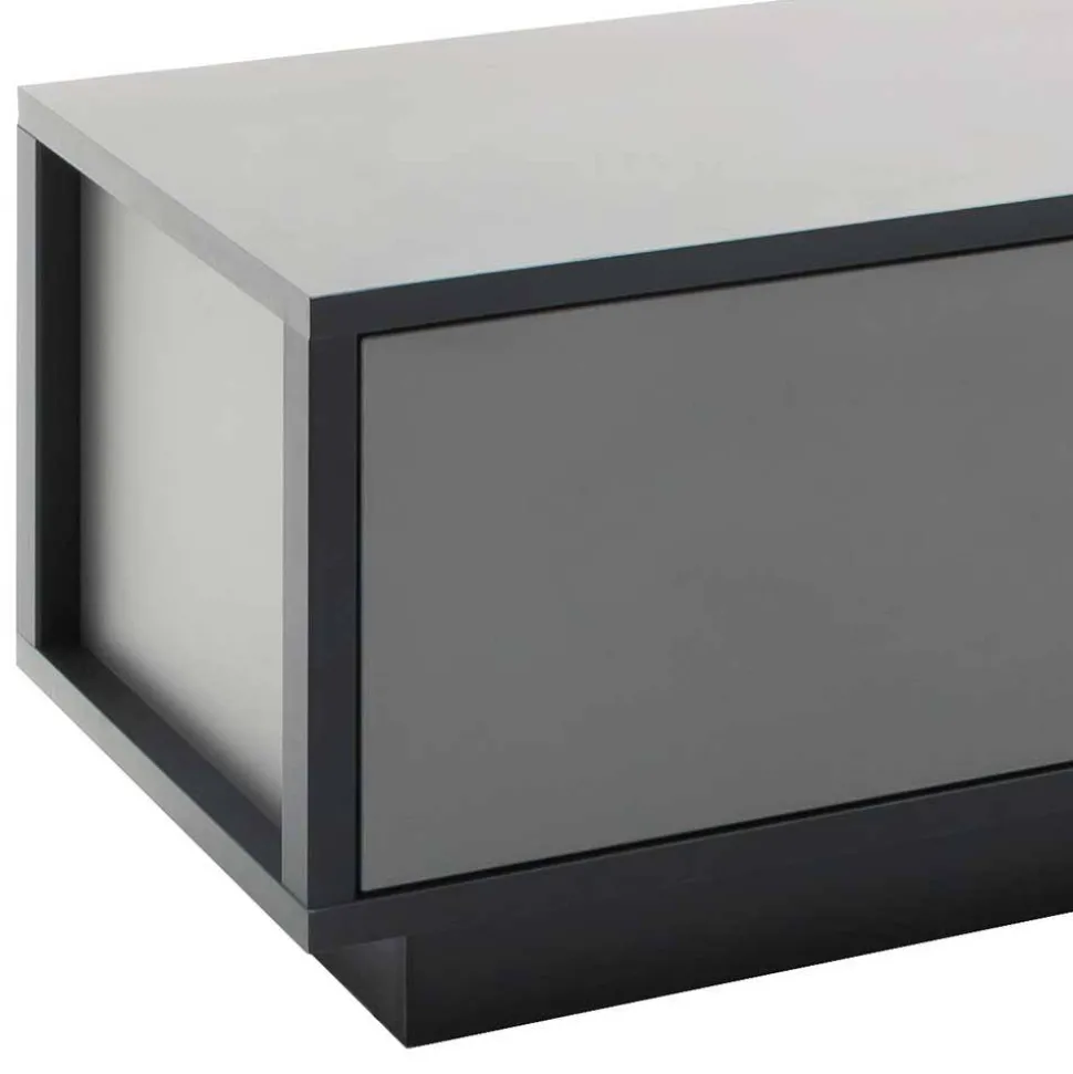 TV Lowboard in Grau & Anthrazit - Ridona