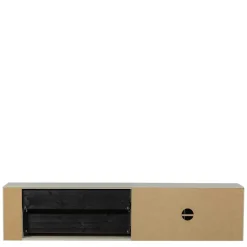 TV Lowboard in Hellgrau Kiefernholz - Prime