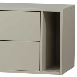 TV Lowboard in Hellgrau Kiefernholz - Prime