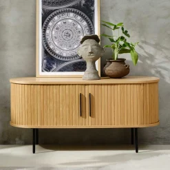 TV Lowboard in ovalem Design - Teorina