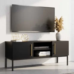 TV Lowboard in Schwarz - Groot