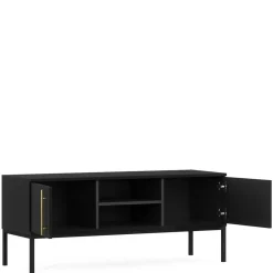 TV Lowboard in Schwarz - Groot
