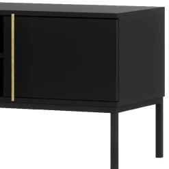 TV Lowboard in Schwarz - Groot
